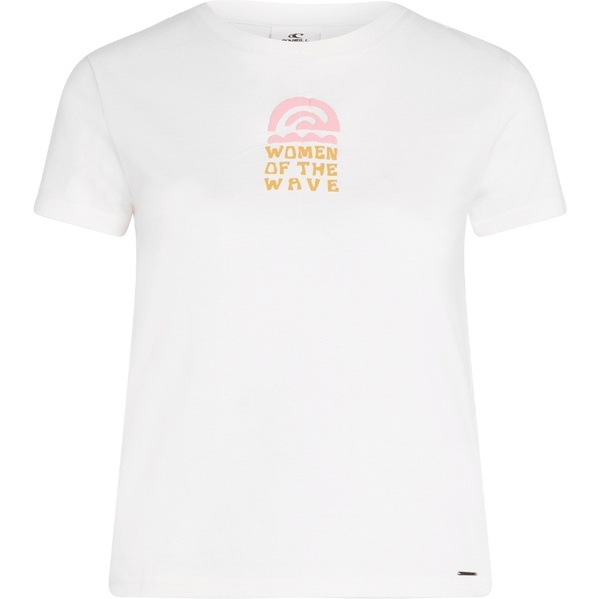 2025 O'Neill Womens Women Of The Wave T-shirt 1850214 - Dusty Vanilla
